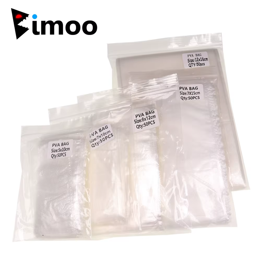 Bimoo Bolsas PVA Solubles para Carpa