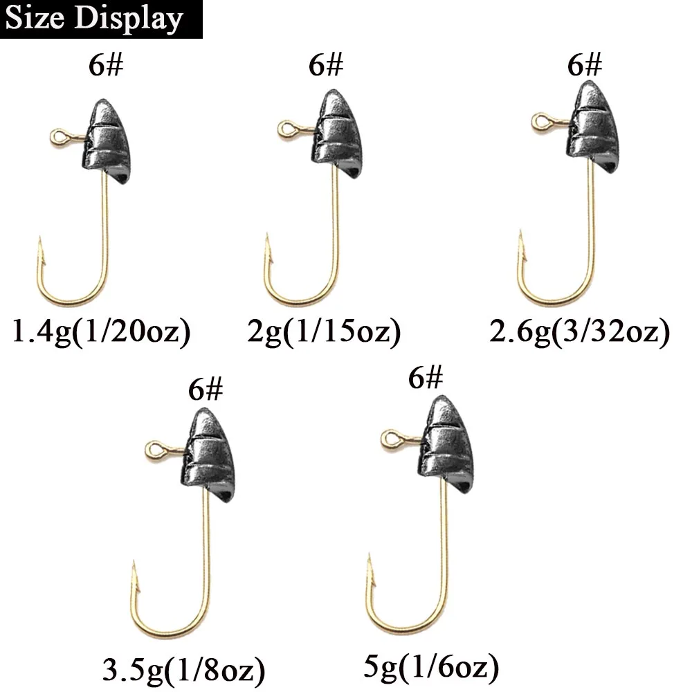 Jig Head Micro para vinilo spinning ligero – efectivo - imagen 4