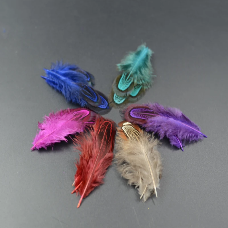 Plumas de faisán natural para montaje de moscas - imagen 3