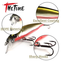 Jerkbait Phantom II suspendido para trucha y perca en agua dulce