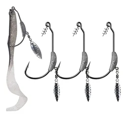 Anzuelo Swimbait hoja willow weighted 2-9g