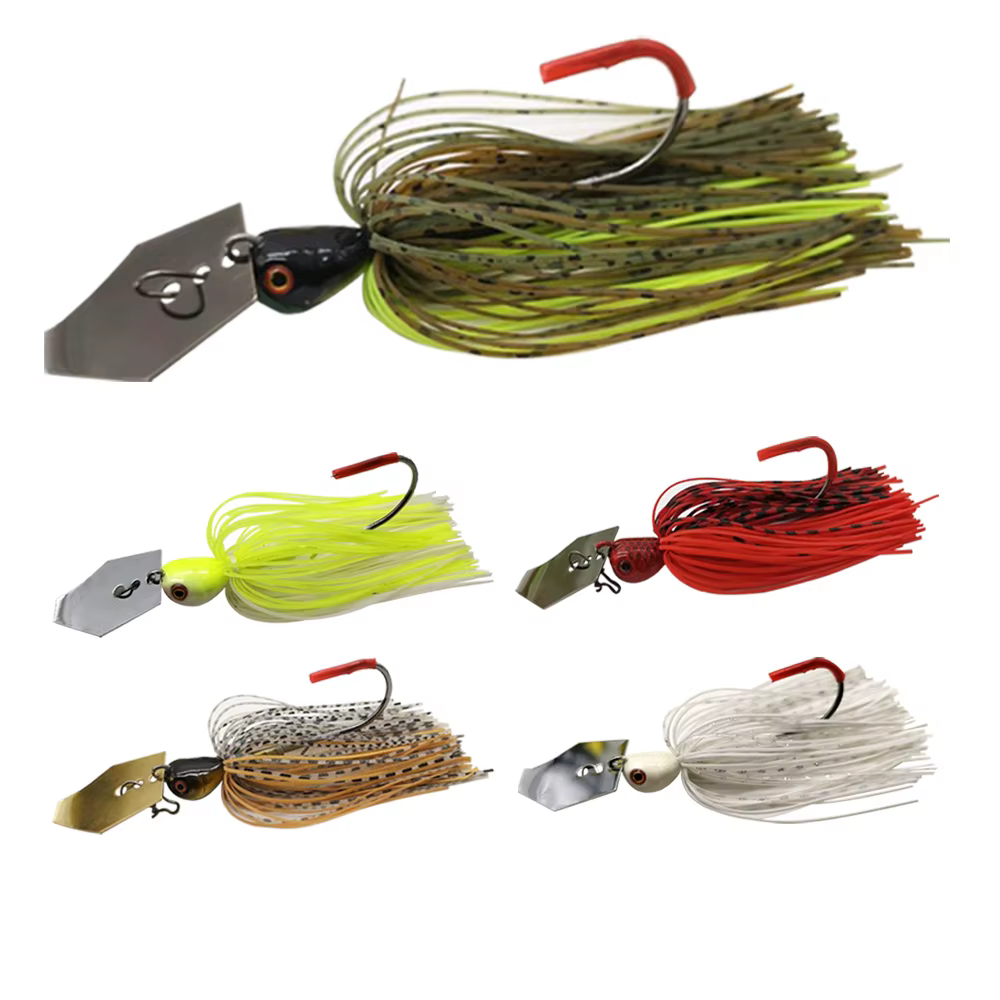 Señuelo Mycena Chatter Bait Big Blade para pesca de lubina y lucio
