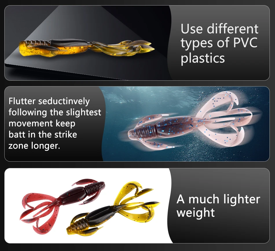 Detalle de la textura del señuelo