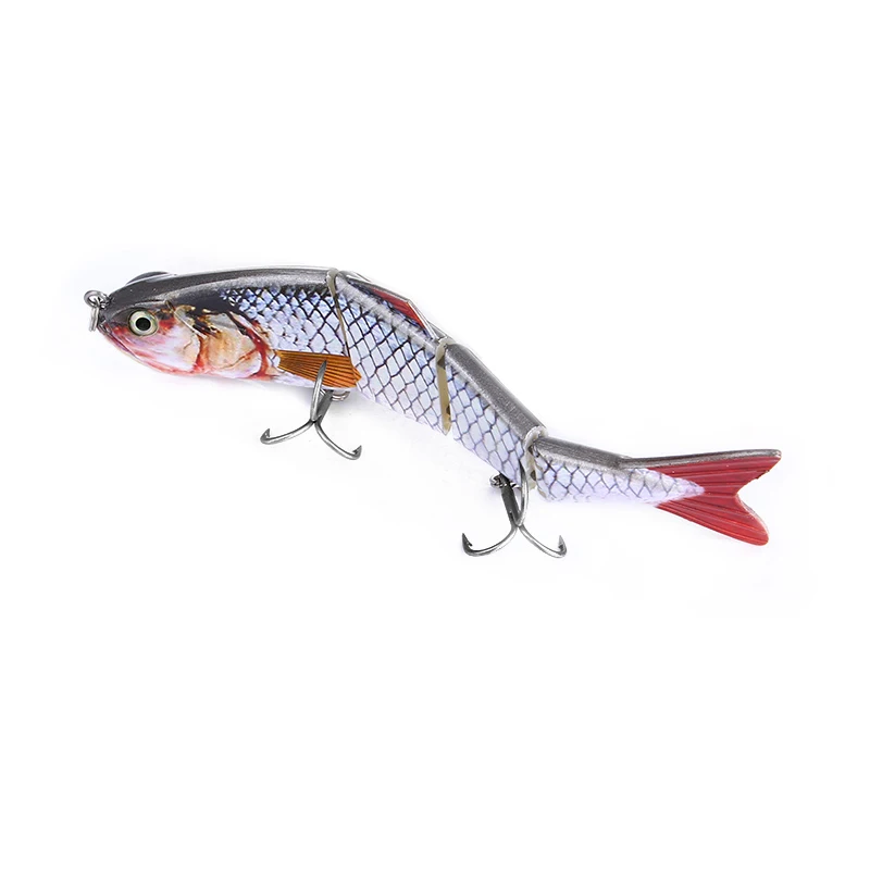 Wobbler Crankbait 125mm – 4 segmentos – Señuelo artificial - imagen 2