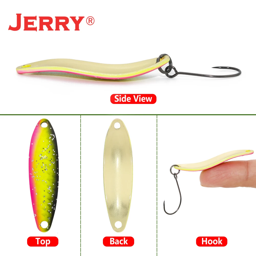Cuchara giratoria Jerry 5g Micro Trout - Señuelo para trucha - imagen 4