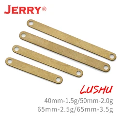 Jerry Lushu Cuchara de latón X-stick Stream para trucha y perca