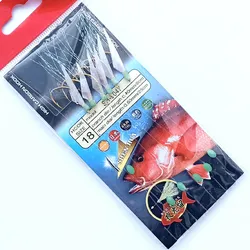 Señuelos Sabiki Rig de vinilo para lubina
