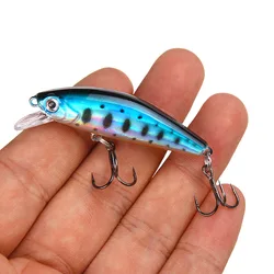 Crankbait hundido 5,5 cm 6,7 g con ojos 3D - Minnow para pesca