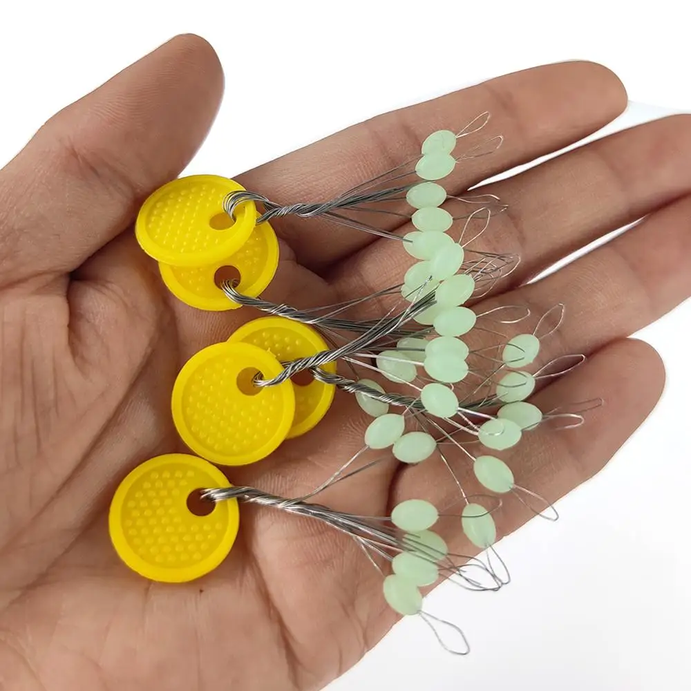 Tapones de goma ovalados para pesca de carpa – Stops deslizantes en seis tamaños - imagen 2