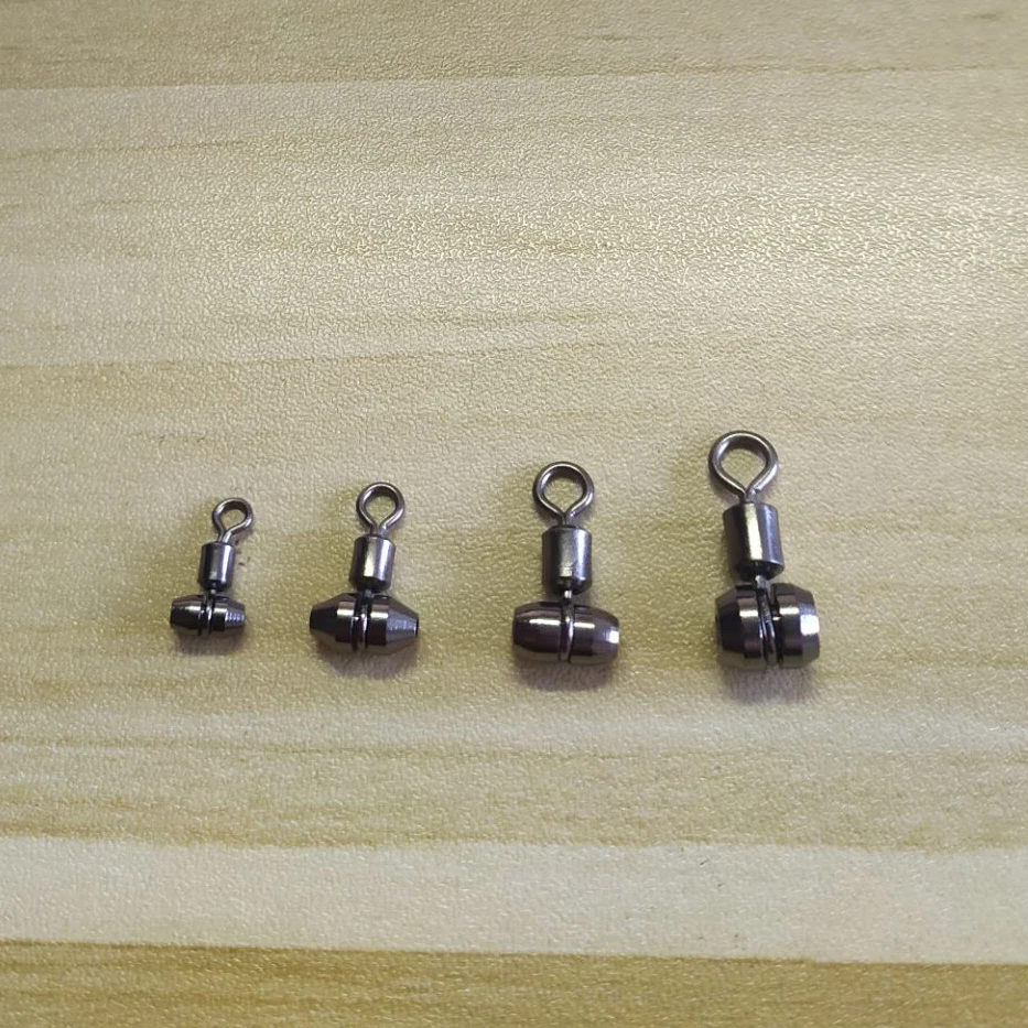Triple giratorio para pesca de carpa con conector de acero inoxidable - imagen 4