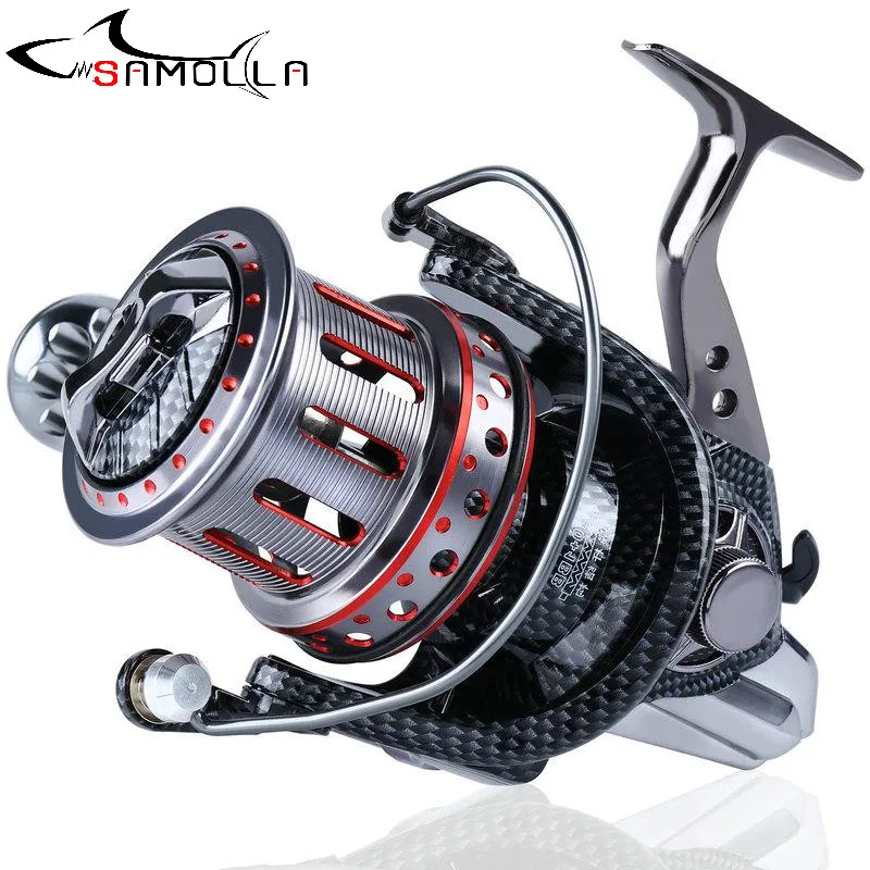 Carrete de Pesca Giratorio con Rodamientos Bola Drag 12-18kg Novedad