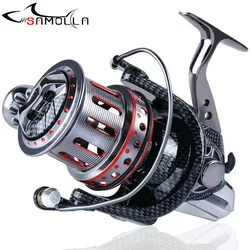 Carrete de Pesca Giratorio con Rodamientos Bola Drag 12-18kg Novedad