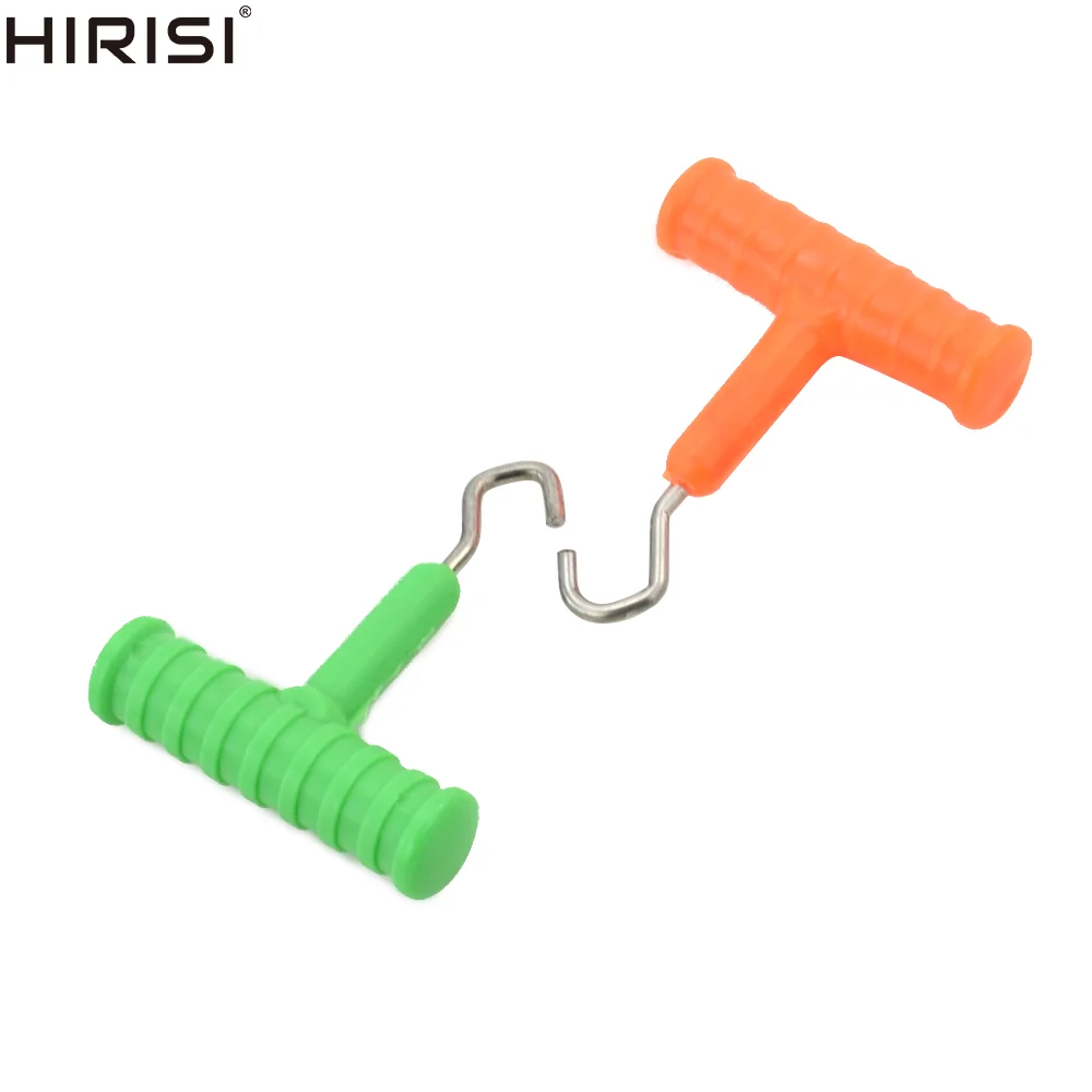 Extractor de nudos en acero inoxidable y plástico naranja