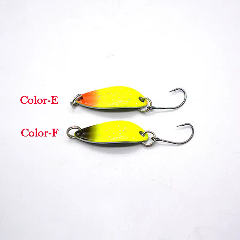 Cuchara Metálica con Lentejuelas 33mm 3G – Agua Dulce