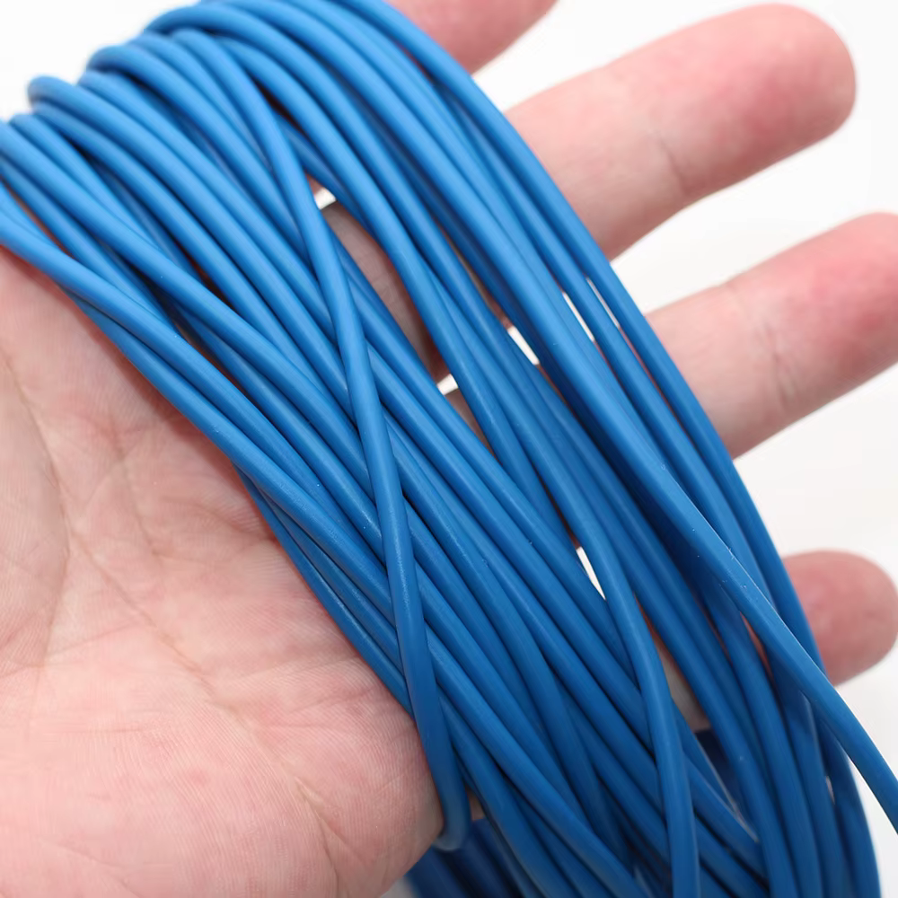 Cuerda de pesca elástica 2,5mm – 10 metros rubber band para lubina - imagen 5