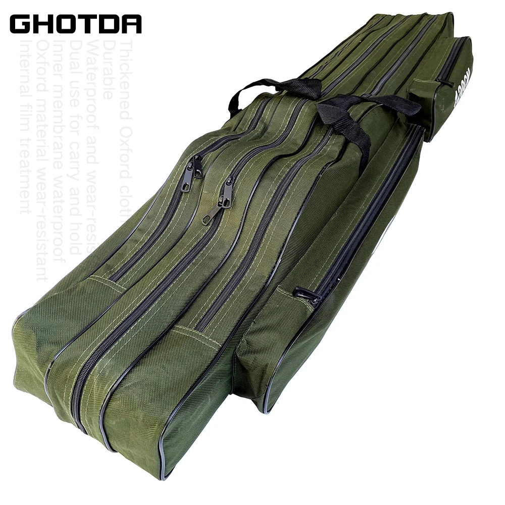 Funda para cañas de pescar – 3 capas – Resistente