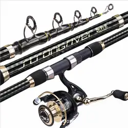 Strong River ZZ93 Caña de Casting en Carbono - Reverse Cross Spiral X