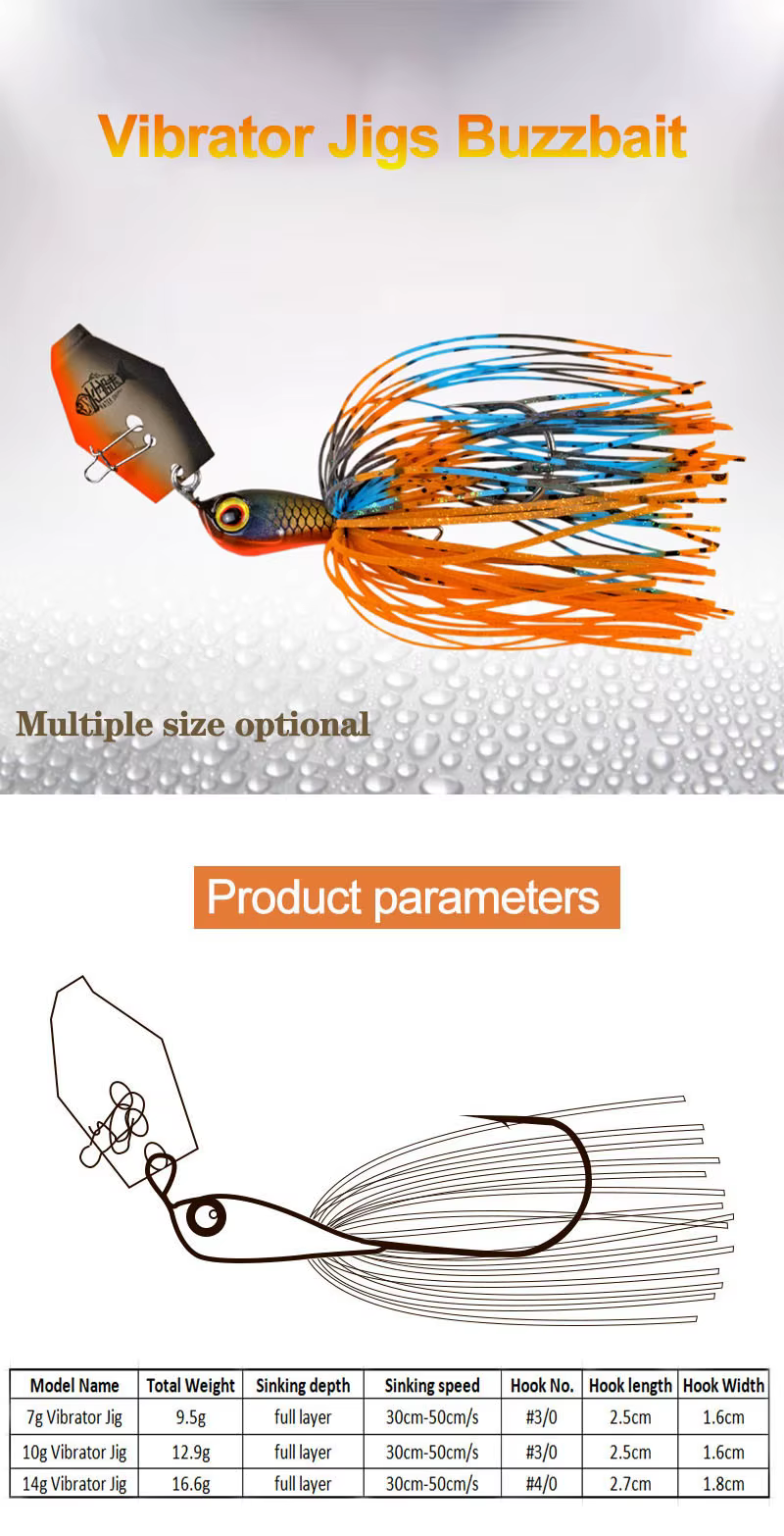 Chatterbait water.sniper vista lateral