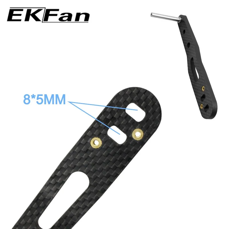 Ekfan Mango Carrete Carbono Baitcasting Doble Agujero - imagen 4