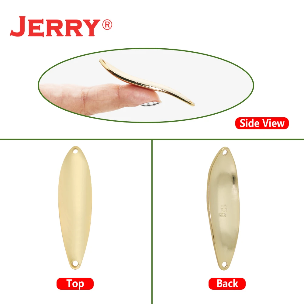 Spinner Jerry JD 10g – Cuchara blanca para trucha y lucio - imagen 3