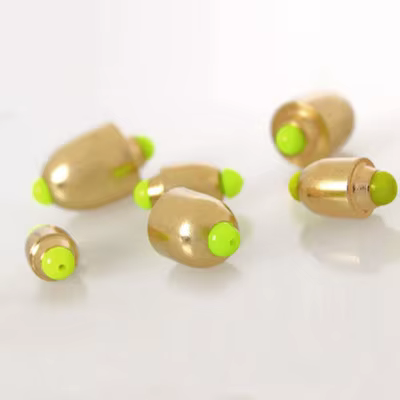 Plomo equilibrador para flotador 5 uds. Bronce dorado - imagen 2