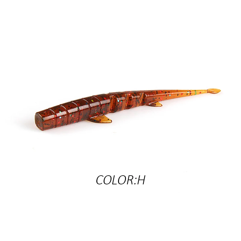 UNAGI SLUG – Cebo artificial blando hundimiento 64-88mm para depredadores - imagen 5