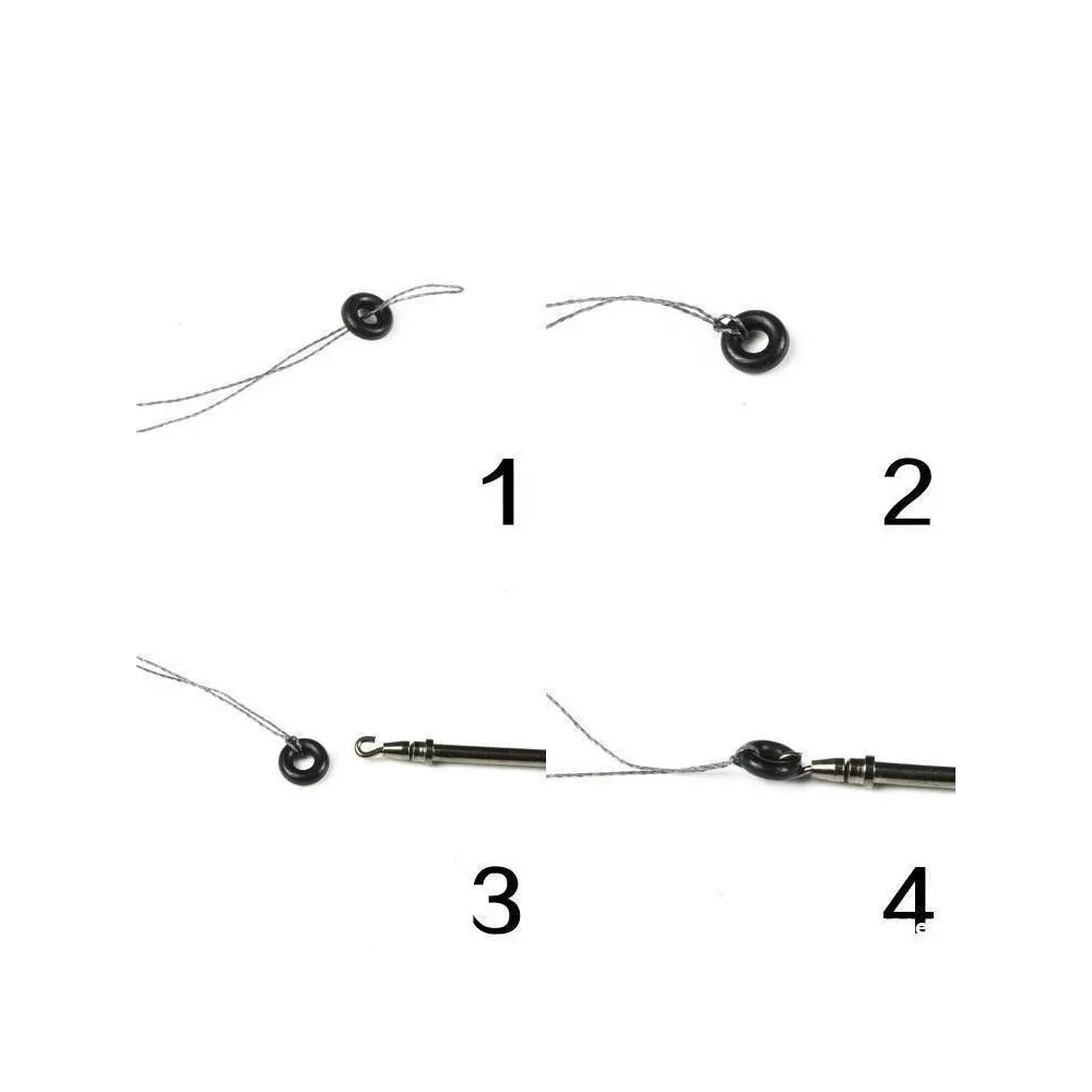Arandelas de goma para accesorios de pesca
