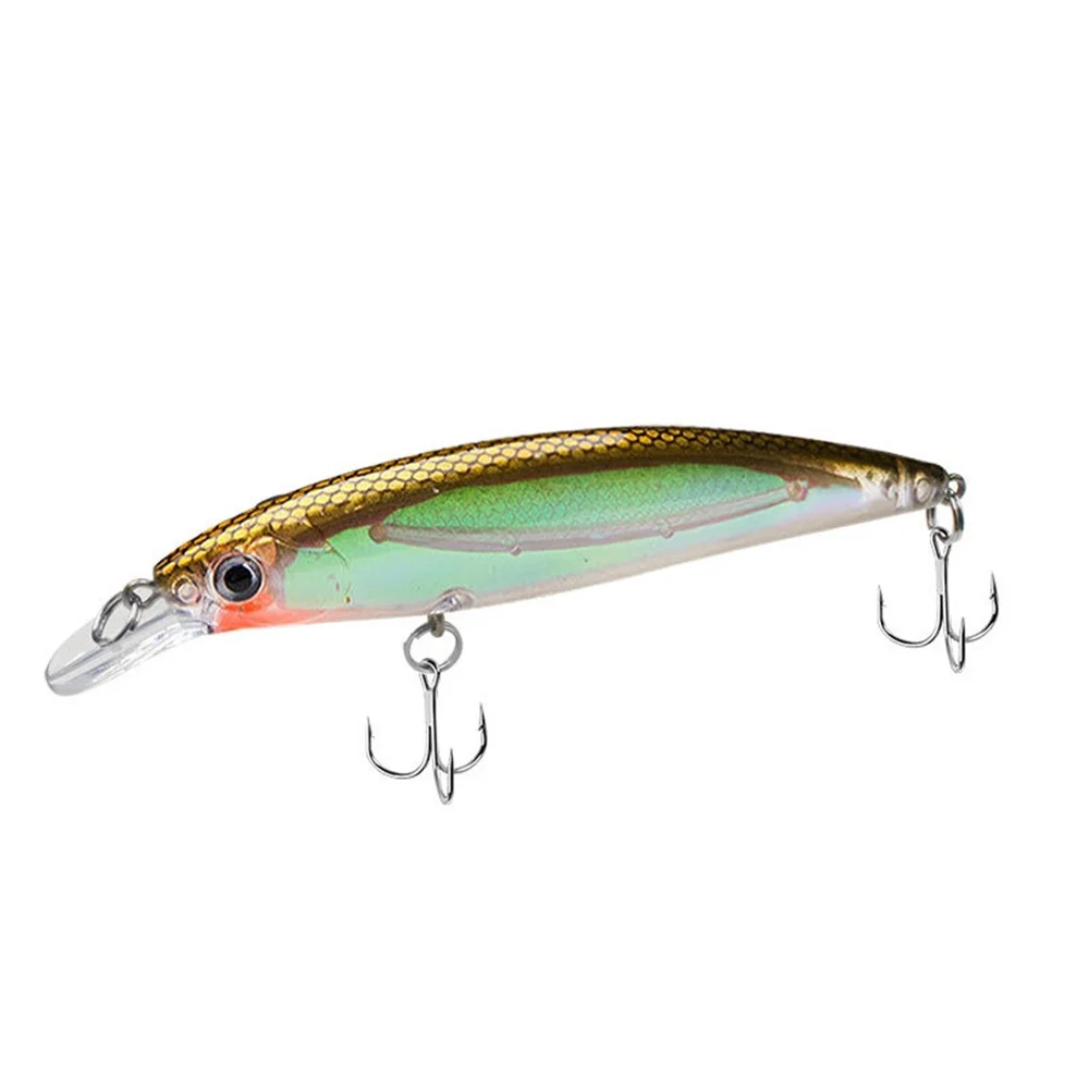 Señuelo Wobbler Minnow con ojos 3D para lucio y depredadores - imagen 2
