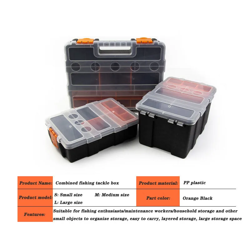 Caja de aparejos de pesca YIRUMEI vista frontal