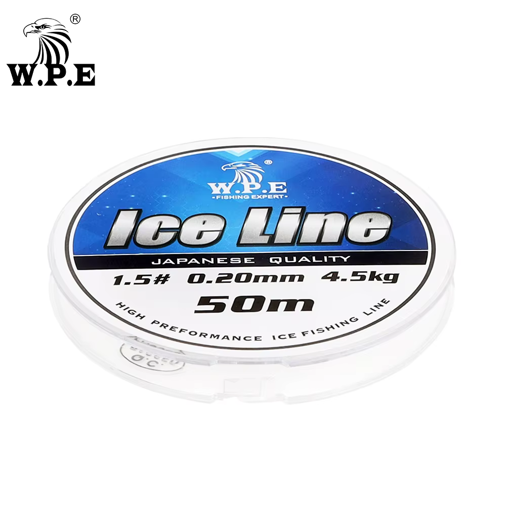 W.P.E Sedal de Pesca en Hielo Nylon Japonés Monofilamento - imagen 2