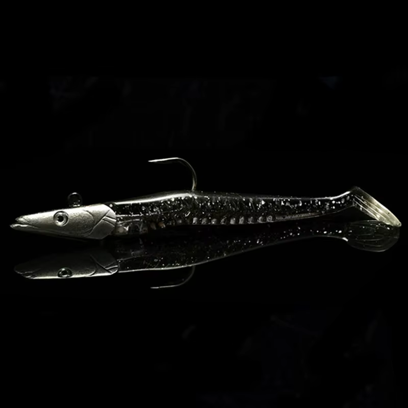 Señuelos blandos con cabeza de jig para lubina – 11cm 22g - imagen 5