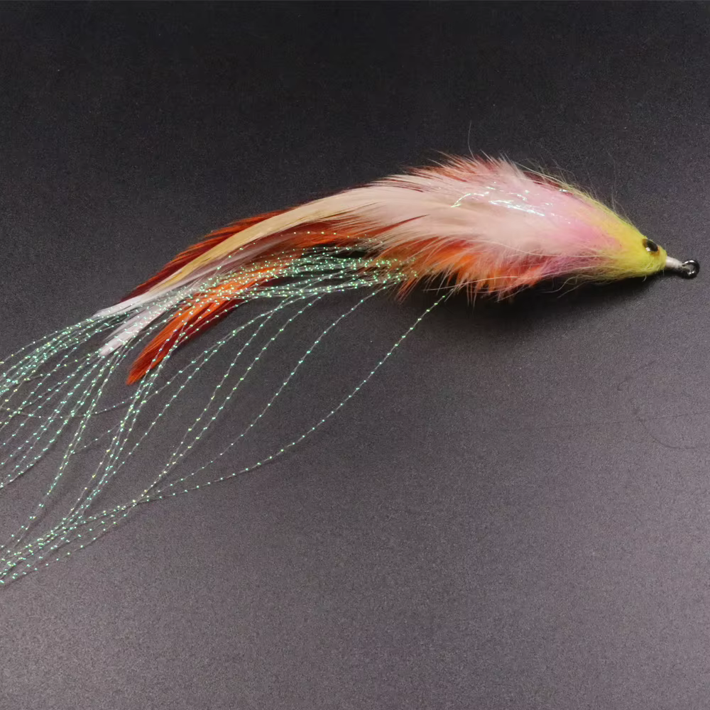 Pike Streamer Mosca para trucha, steelhead y salmón, tamaño 1/0 - imagen 4