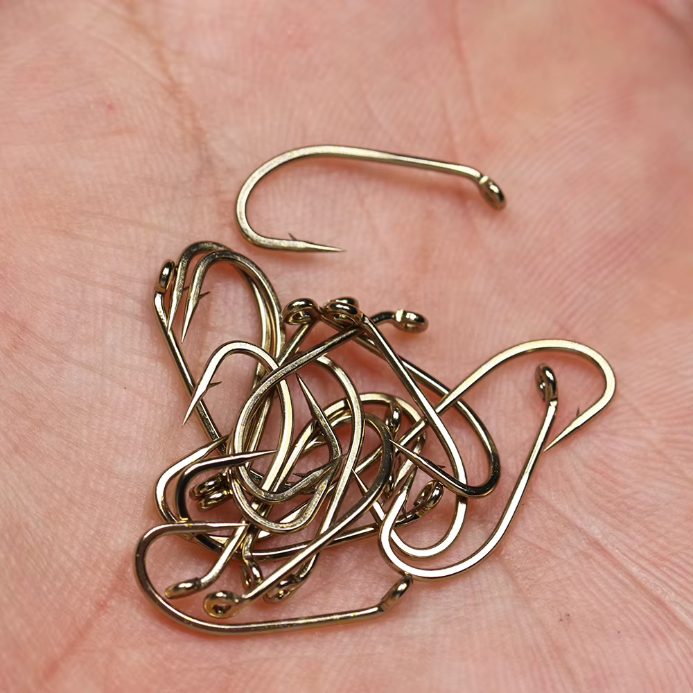 Anzuelo mosca forjado con micro púas para pesca – Vástago largo - imagen 5