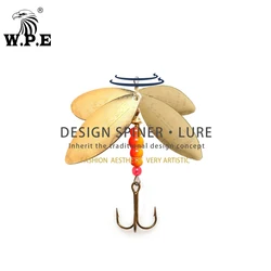 W.P.E Komodo Señuelo Giratorio de Latón – Ideal para Carpín y Lucio
