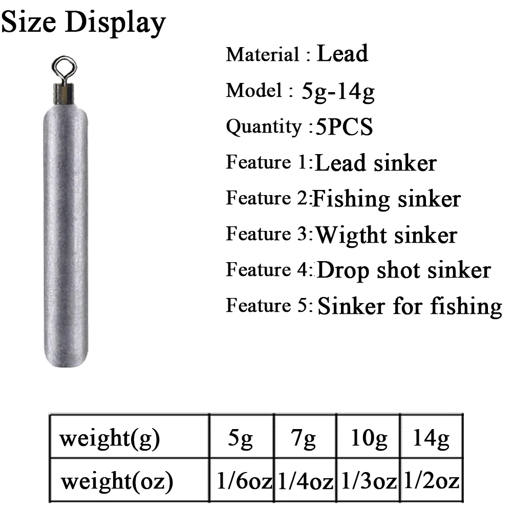 Pesas blandas de plomo para aparejos – Accesorios pesca - imagen 5