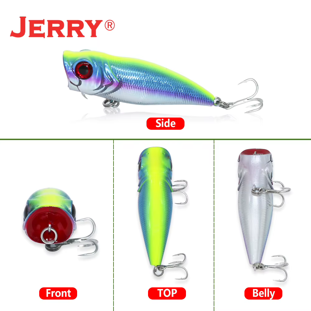 Jerry Doris Señuelo de Superficie para Lucio - Cebo Duro Flotante - imagen 4