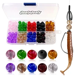 Cuentas Carolina Rig 6mm y 8mm para lubina