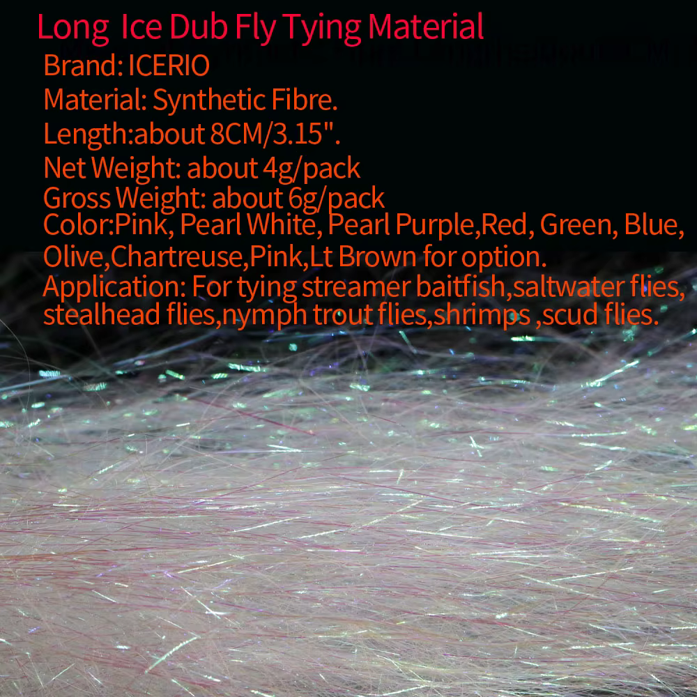 ICERIO Dubbing UV – Material para montar ninfas y baitfish