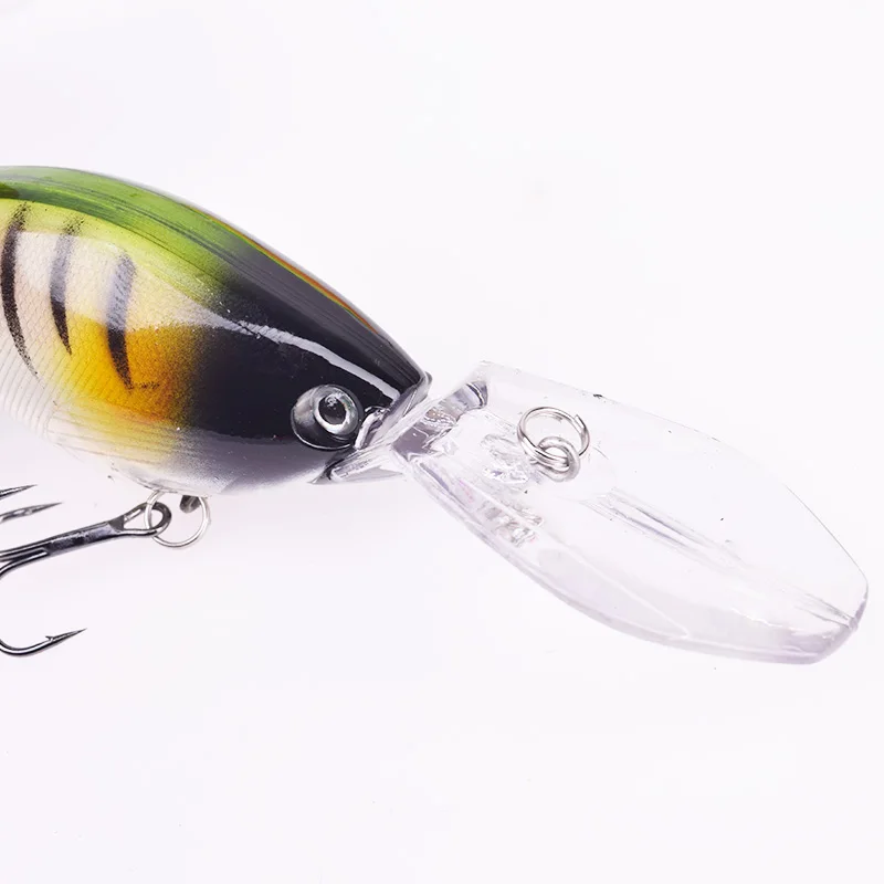 Wobblers grandes buceo rápido para lubina – Señuelos pesca manivela - imagen 2