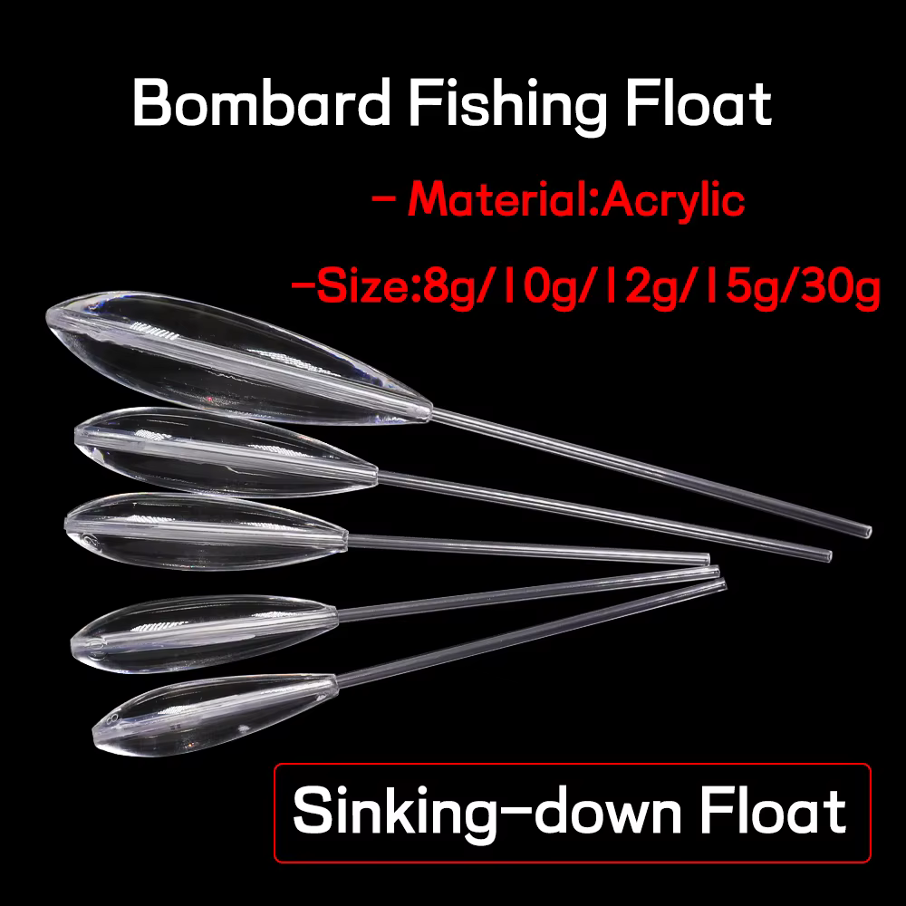 Bombard Flotador Acrílico para Pesca de Trucha y Lubina - imagen 3