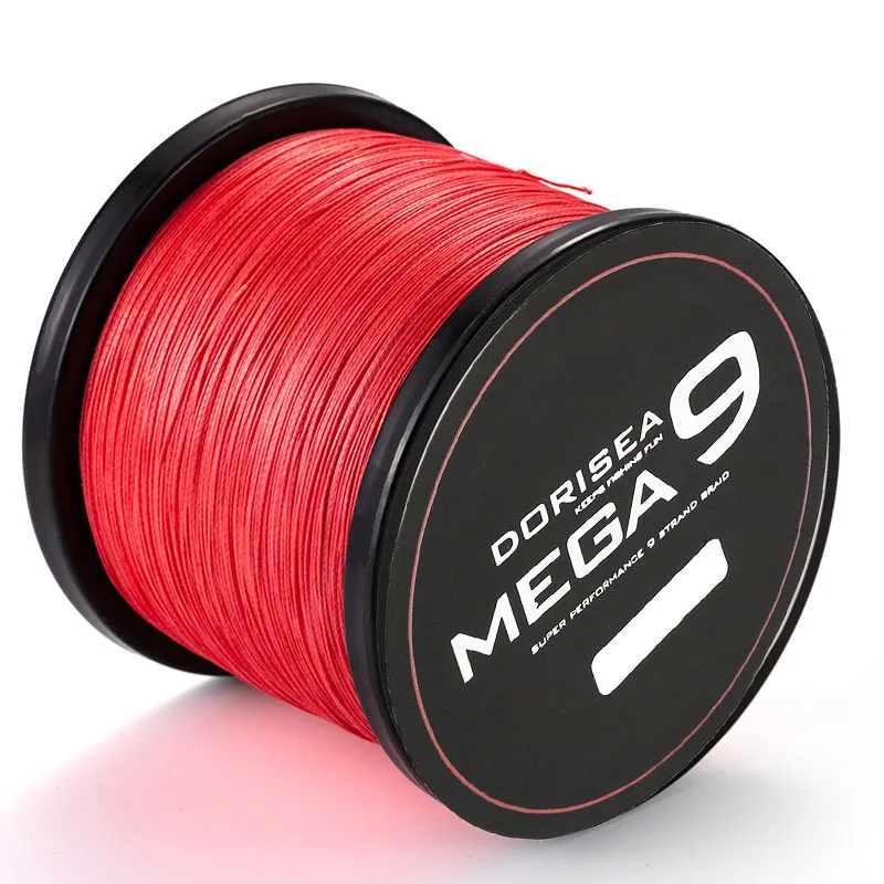 DORISEA Sedal trenzado Super PE 9 hebras - Japonés para pesca
