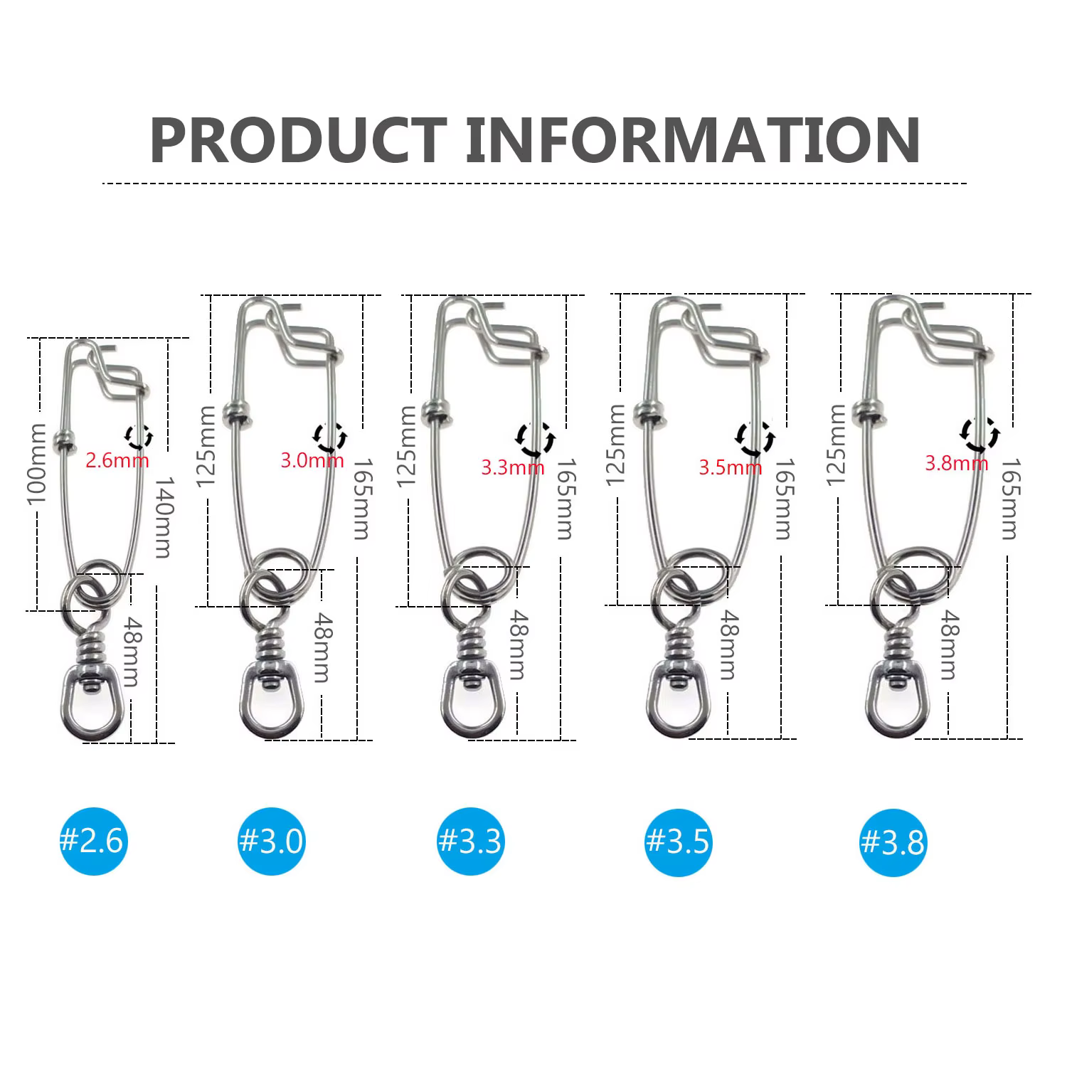Brida Giratoria Infif con Brida Rápida – Acero Inoxidable para Mar - imagen 5