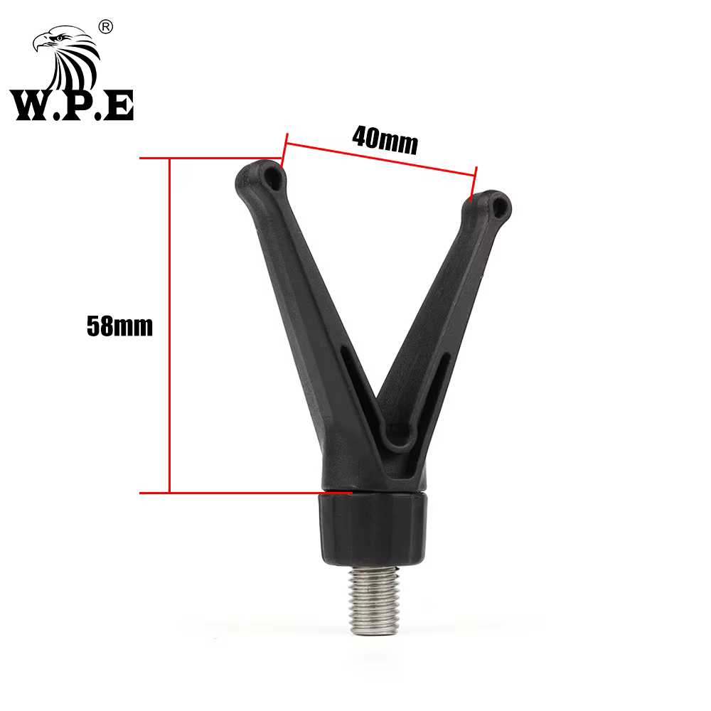 Cabezal V W.P.E – Soporte para caña pesca carpa - imagen 2