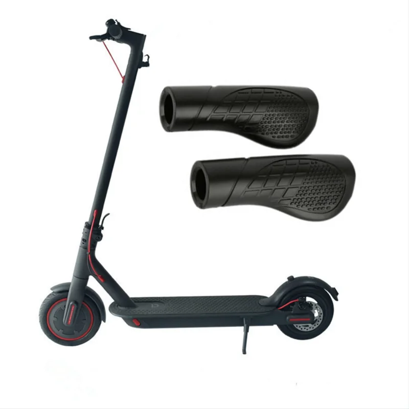 Empuñaduras instaladas en patinete Xiaomi M365