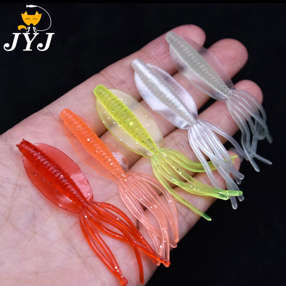 JYJ Jig Head Calamar – Señuelo Vinilo Suave para Pesca Deportiva - imagen 2