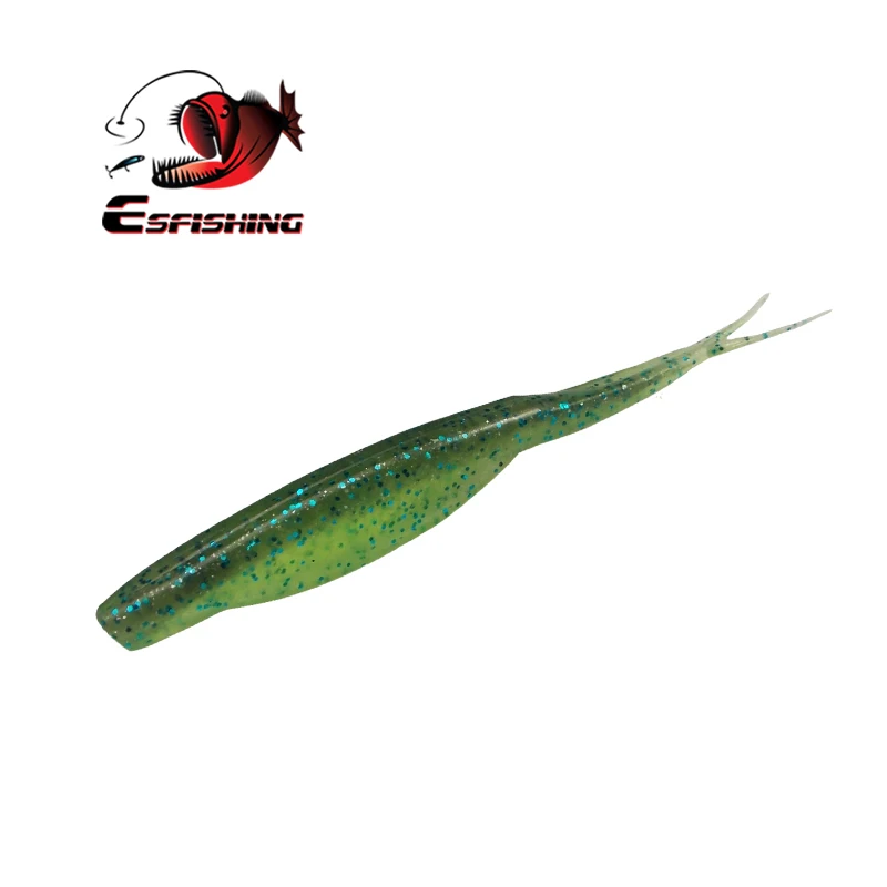 Detalle de la textura y forma del señuelo