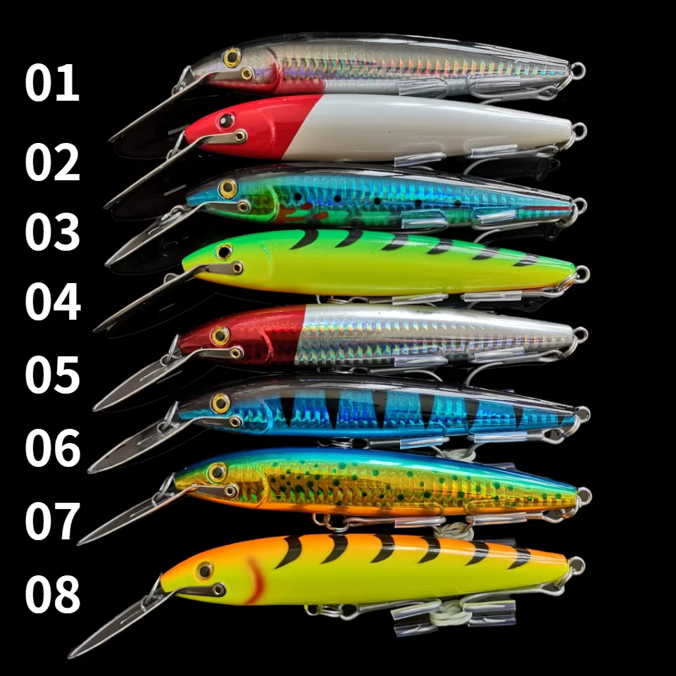 Swolfy Señuelos Curricán Atún – Lengua Metal 6 Colores - imagen 5