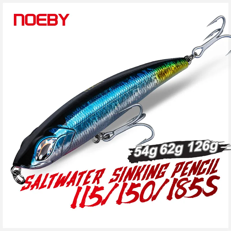 Noeby Stickbait hundido – Señuelo sinking para agua salada - imagen 3