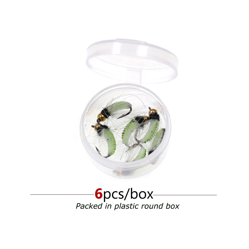 Bimoo Ninfa CDC Scud Beadhead - Hundimiento rápido - imagen 5