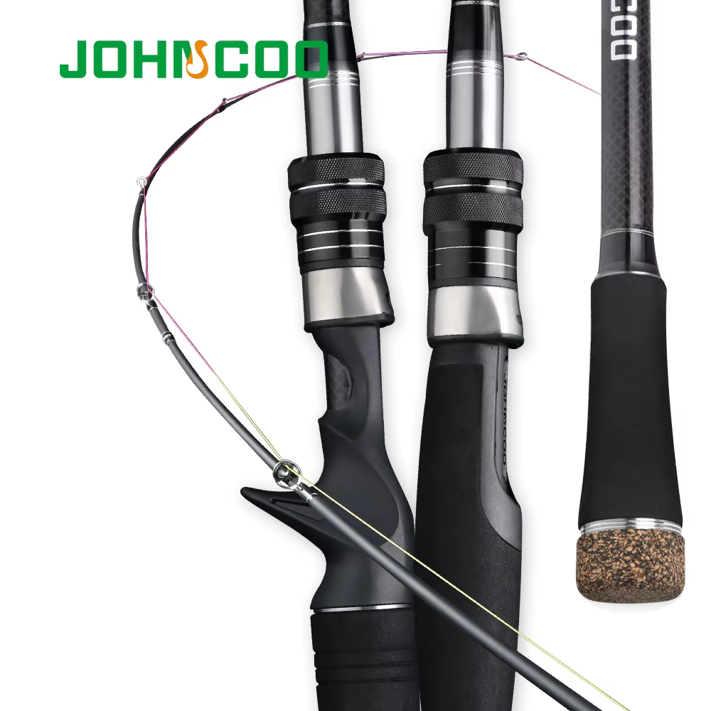 JOHNCOO Caña de Pesca Carbono 2,7-3,0m 3 Tramos H/MH 10-45g - imagen 3